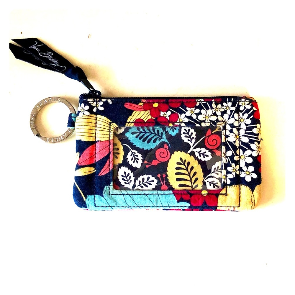 Vera Bradley zip ID wallet